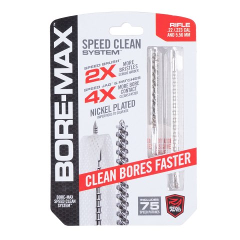 Zestaw do czyszczenia luf karabinowych Real Avid Bore Max Speed Clean Set do .22 / .223 / 5,56 mm Real Avid