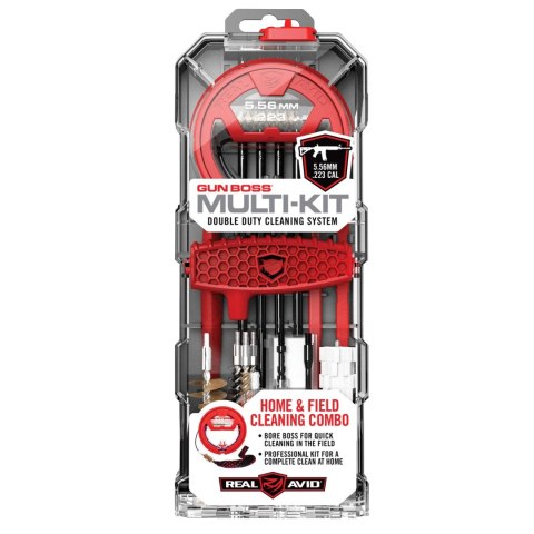 Zestaw narzędzi do czyszczenia broni Real Avid Gun Boss Multi-Kit do .223 / 5,56 mm Real Avid