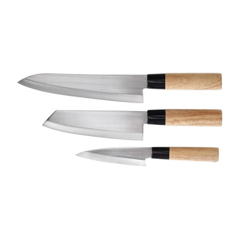 Zestaw noży kuchennych Satake Megumi Szefa kuchni / Santoku Bunka / nóż uniwersalny Satake