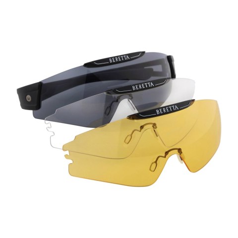Zestaw okularów Beretta InterMask Eyeglasses, grafit/bezbarwny/żółty Beretta
