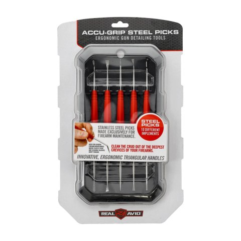 Zestaw skrobaków rusznikarskich Real Avid Accu-Grip 5 szt. AVAGSPS Real Avid