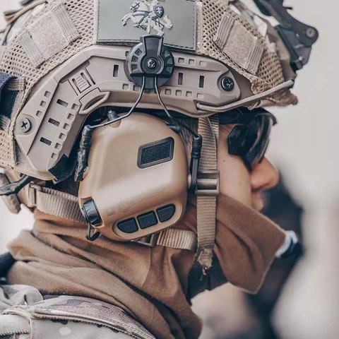 Zestaw słuchawkowy do hełmów Earmor M32H-TN/ARC Plus coyote tan Earmor