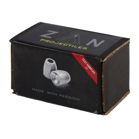 Zestaw testowy ZAN slug .25 (6,35mm) - 8x30szt- 30sztuk z każdej gramatury (8 gramatur) paczce ZAN