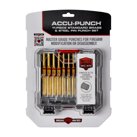 Zestaw wybijaków Real Avid Accu-Punch 11 elementów AVAPK-B Real Avid