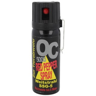 Gaz pieprzowy KKS OC 5000 Gel 50ml dysza Stream (510002) KKS GmbH