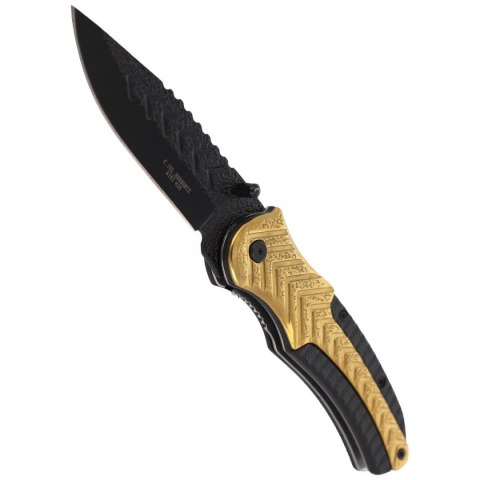 Nóż Herbertz Solingen Hit Black-Gold Drop Point Folder (577713) Herbertz GmbH
