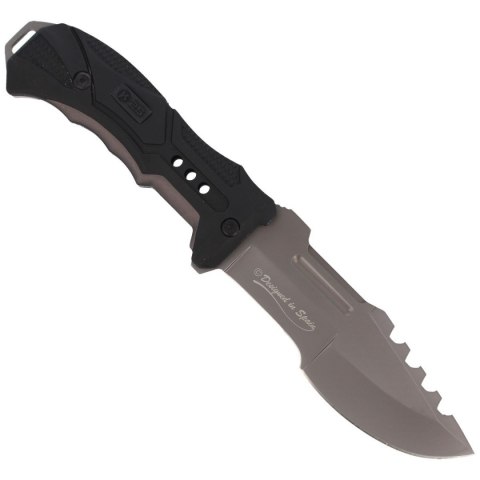 Nóż K25 Charlie I Black-Grey Aluminium, Titanium Coated (32123) K25 by Martinez Albainox