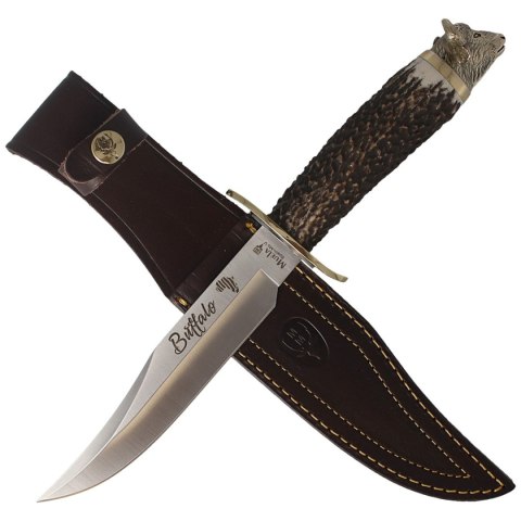 Nóż Muela Buffalo-16BF Big Five Deer Stag, Satin X50CrMoV15, Gift Box Muela