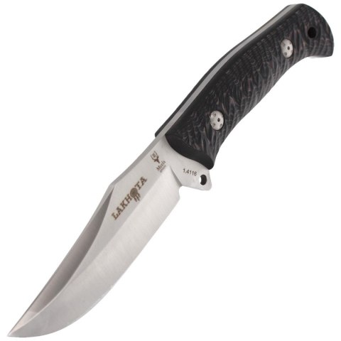 Nóż Muela Full Tang Black Micarta, Satin 1.4116 (LAKHOTA-12M) Muela