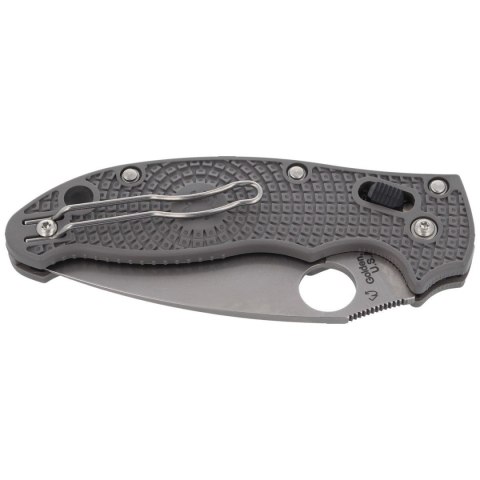 Nóż Spyderco Manix 2 Lightweight Gray Maxamet Plain (C101PGY2) Spyderco Inc.