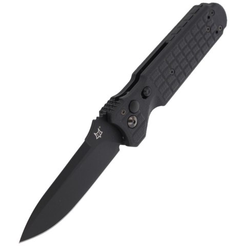 Nóż automatyczny Fox Predator II 2F Full Auto Black FRN, Black Idroglider N690Co (FX-448 B) FOX