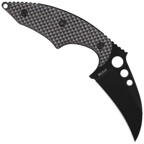 Nóż na szyję Herbertz Solingen Neck Knife Black / Grey Aluminium, Black Coating (575706) Herbertz GmbH
