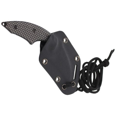 Nóż na szyję Herbertz Solingen Neck Knife Black / Grey Aluminium, Black Coating (575706) Herbertz GmbH