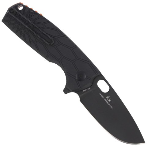 Nóż składany Fox Core Black FRN, Cerakote Black N690 by Jesper Voxnaes (FX-604 B) FOX