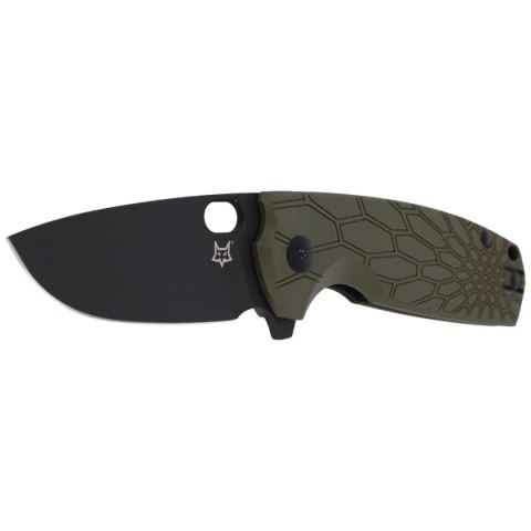Nóż składany Fox Core OD Green FRN, Cerakote Black N690 by Jesper Voxnaes (FX-604 OD) FOX