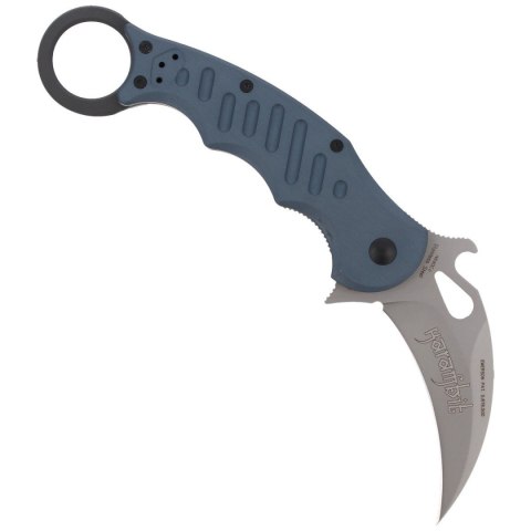 Nóż składany Fox Karambit w/ Emerson Wave Grey Aluminium, Sandblasted N690Co (478) FOX