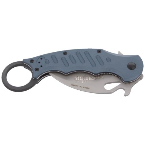Nóż składany Fox Karambit w/ Emerson Wave Grey Aluminium, Sandblasted N690Co (478) FOX