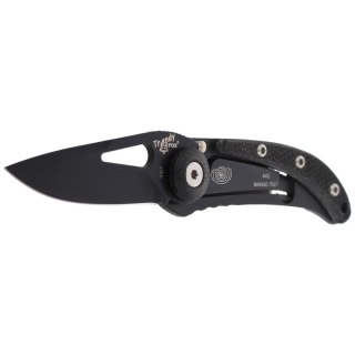 Nóż składany Fox Trendy Black G10, Black PVD 440C by Moris Baroni (461G10) FOX
