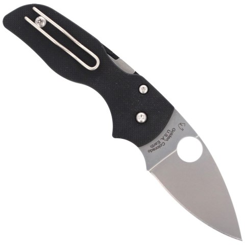Nóż składany Spyderco Lil' Native G-10 Black Compression Lock Plain (C230GP) Spyderco Inc.