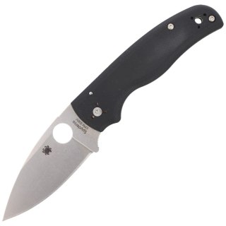 Nóż składany Spyderco Shaman Black G10, Stonewashed CPM S30V by Sal Glesser (C229GP) Spyderco Inc.