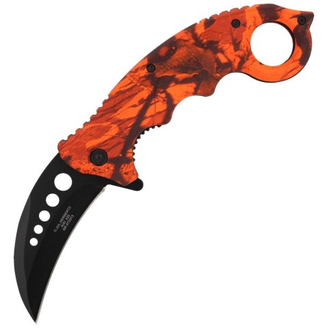 Nóż składany karambit Herbertz CJH Red Camo Aluminium, Black Blade (ART000138 - 572513) Herbertz GmbH