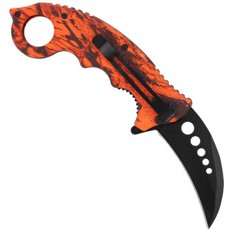 Nóż składany karambit Herbertz CJH Red Camo Aluminium, Black Blade (ART000138 - 572513) Herbertz GmbH