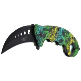Nóż składany karambit Herbertz CJH Snake Design, Black Blade (ART000139 - 572613) Herbertz GmbH