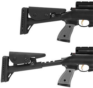Wiatrówka PCP Hatsan AT44-10 RG TACT QE z regulatorem i tłumikiem QE Hatsan Arms