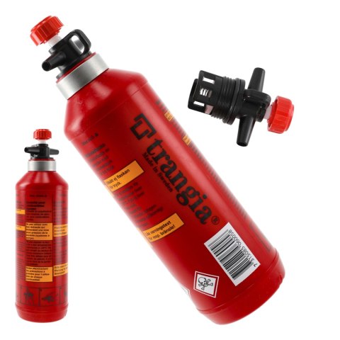 Butelka na paliwo turystyczne Trangia Fuel Bottle 500 ml - red Trangia