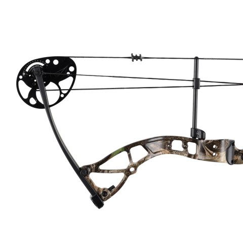 Łuk bloczkowy dla dorosłych Poe Lang Ek Assasin Exterminator 15-70lb 30" kamuflaż Poe Lang