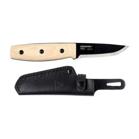 Nóż bushcraft Morakniv Finn BlackBlade Ash Wood stal nierdzewna Morakniv