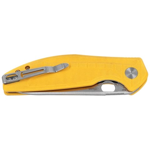 Nóż składany Bestechman Angry Owl Yellow G10, Satin/Stonewashed D2 by Keanu Alfaro (BMK12A-1) Bestechman by Bestech Knives