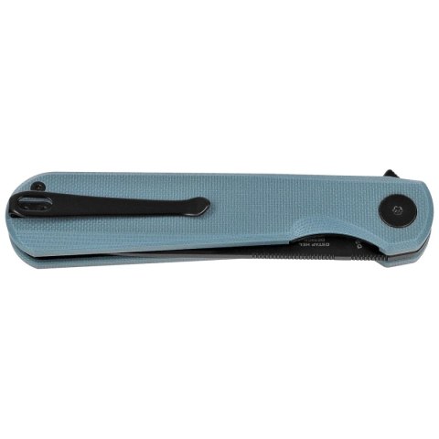 Nóż składany Bestechman Flick Grey G10, Black PVD D2 by Ostap Hel (BMK13F) Bestechman by Bestech Knives