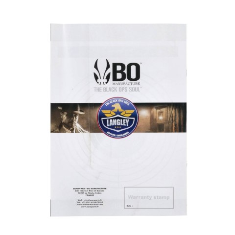 Pistolet Black Ops Langley Pro Sniper 5,5 mm Black Ops