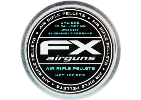 Śrut Airgun Pellets FX 9 mm 81 grain