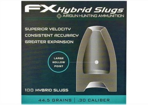 Śrut Airgun Slugs FX Hybrid 7.62 mm HP 44.5 grain (.300)