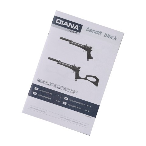 Wiatrówka Diana PCP Bandit Black 4,5 mm Diana