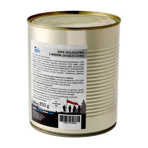 Zupa Arpol gulaszowa z mięsem zagęszczona 850 g Arpol