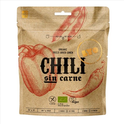 Żyw liofilizowana LYOFOOD Eko Chili sin carne bistro 270 g LYOFOOD