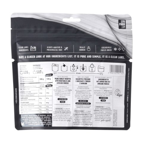 Żywność liofilizowana LYOFOOD Kaszotto z pęczaku 500 g LYOFOOD