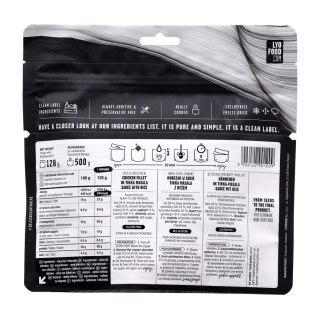Żywność liofilizowana LYOFOOD Kurczak Tikka Masala 500 g LYOFOOD