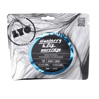 Żywność liofilizowana LYOFOOD Owsianka figowo-jagodowa 300 g LYOFOOD
