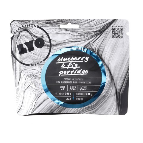 Żywność liofilizowana LYOFOOD Owsianka figowo-jagodowa 300 g LYOFOOD