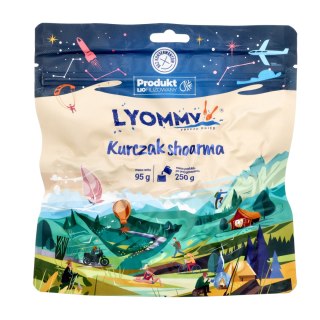 Żywność liofilizowana Lyommy Kurczak shoarma 250 g Lyommy