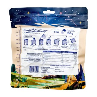 Żywność liofilizowana Lyommy Kurczak w sosie serowo-porowym z makaronem bezglutenowym 350 g Lyommy