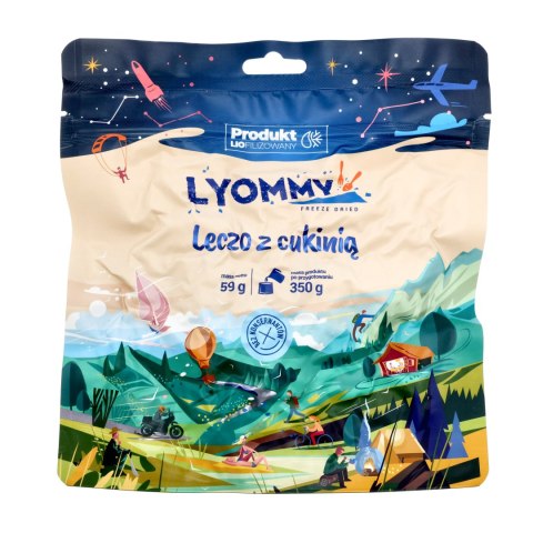 Żywność liofilizowana Lyommy Leczo z cukinią 350 g Lyommy
