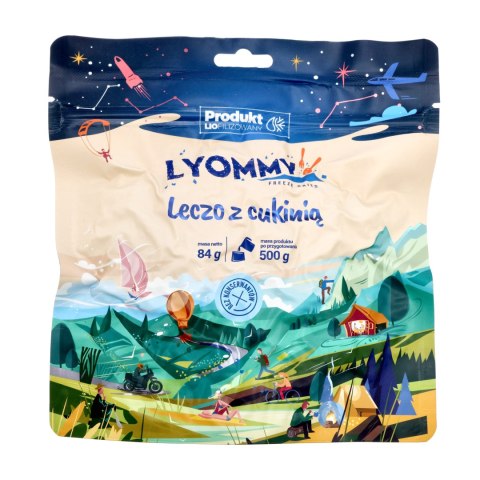 Żywność liofilizowana Lyommy Leczo z cukinią 500 g Lyommy