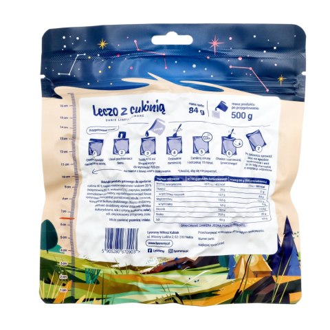 Żywność liofilizowana Lyommy Leczo z cukinią 500 g Lyommy