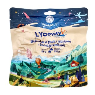 Żywność liofilizowana Lyommy Wołowina w piwie z grzybami i kaszą jęczmienną 350 g Lyommy