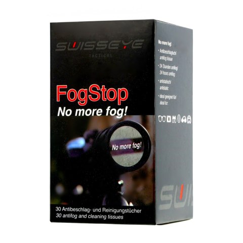 Chusteczki Swiss Eye Fog Stop 30 szt. SwissEye Tactical